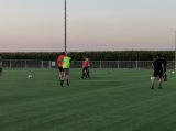 Eerste training op kunstgrasveld sportpark Het Springer (9/29)